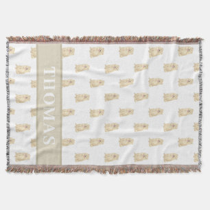 Personalisierter Chow Chow  Decke