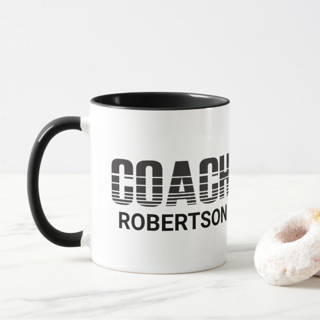 Personalisierter Coach Tasse (Mit Donut)