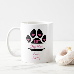 Personalisierter Coffee-Mug mit Pfotenabdruck für Kaffeetasse