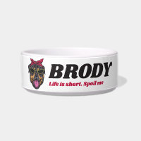 Personalisierter Cooler Rottweiler Hund Lover Indi
