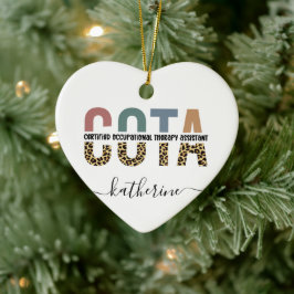 Personalisierter COTA-Assistent Keramik Ornament