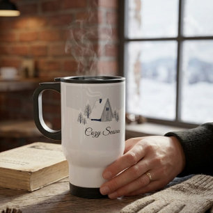 personalisierter Cozy Season  Reisebecher
