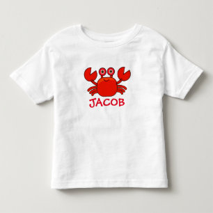 Personalisierter Crab-T - Shirt für Kinder oder Kl