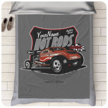 Personalisierter Crop Red Frisierte Auto Coupe Spe