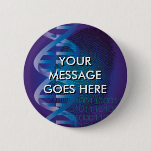 Personalisierter CSI DNA Fingerprint Button