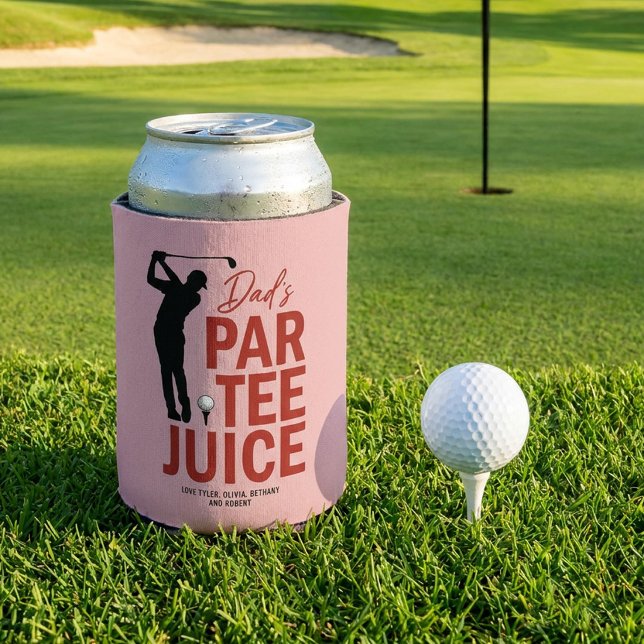 Personalisierter Dad's Par-Tee Saft Dosenkühler (Von Creator hochgeladen)