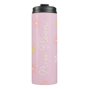 Personalisierter Daisy Thermal Tumbler Thermosbecher