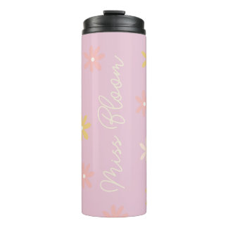 Personalisierter Daisy Thermal Tumbler Thermosbecher