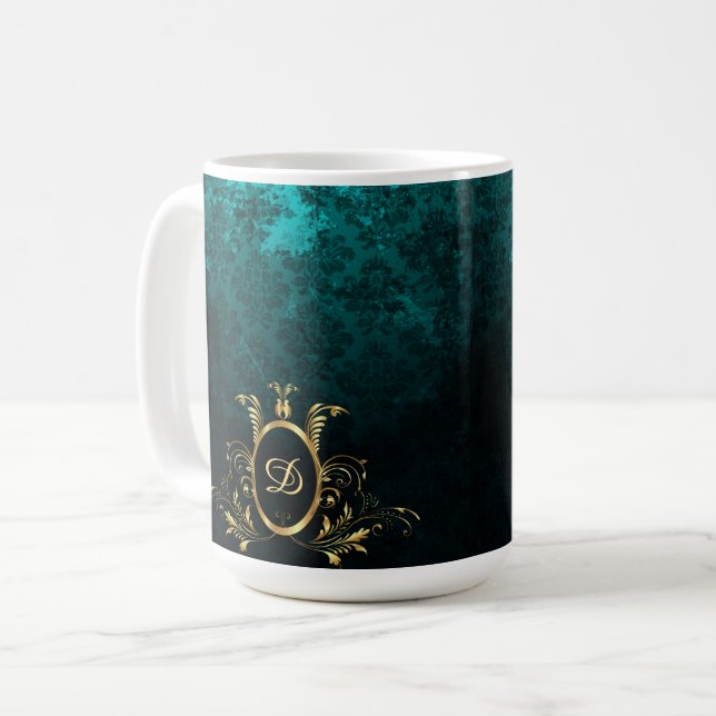 Personalisierter Damaskus Kaffeetasse (Vorderseite Links)