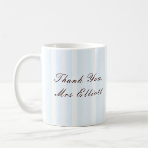 Personalisierter Danke-Lehrer-Becher Kaffeetasse
