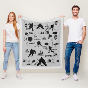 Personalisierter Deckblatt Fleecedecke