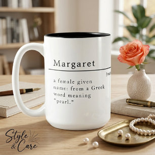 Personalisierter Definitionsstil Kombi-Tasse Tasse