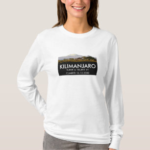 Personalisierter der Kilimandscharo-Aufstieg T-Shirt