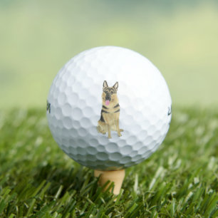Personalisierter Deutscher Schäferhund Golfball