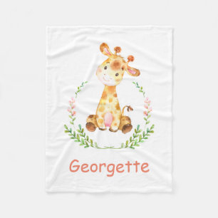 Personalisierter die fleecedecke