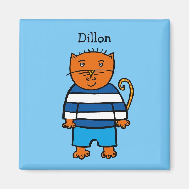 Personalisierter Dillon Magnet (Vorne)