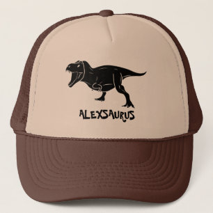 Personalisierter Dinosaurier Truckerkappe