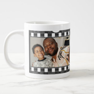 Personalisierter DIY-Maßstab für Fotocollage-Film Jumbo-Tasse