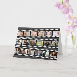 Personalisierter DIY-Maßstab für Fotocollage-Film Karte