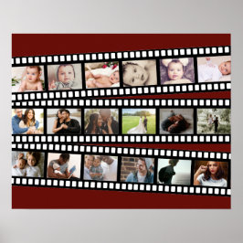 Personalisierter DIY-Maßstab für Fotocollage-Film Poster