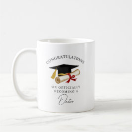 Personalisierter Doktortitel Abschlussklasse 2026 Kaffeetasse