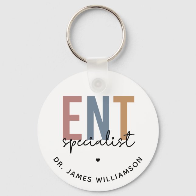 Personalisierter DOM-Facharzt Schlüsselanhänger (Vorderseite)