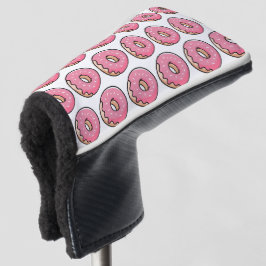 Personalisierter Donut Pattern Golf Putter Cover Headcover