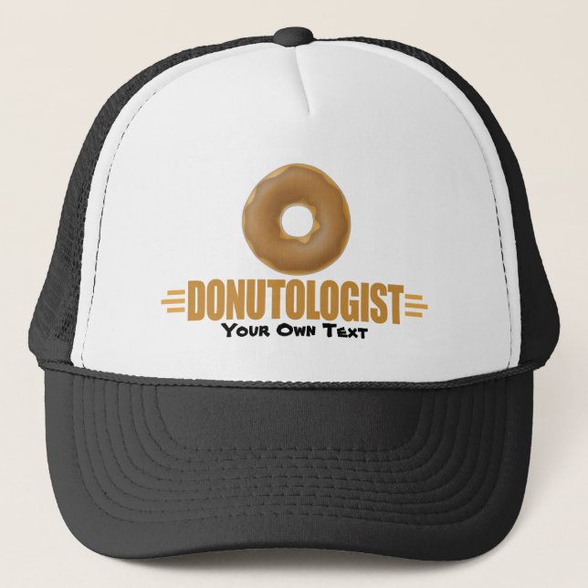Personalisierter Donut Truckerkappe (Vorderseite)
