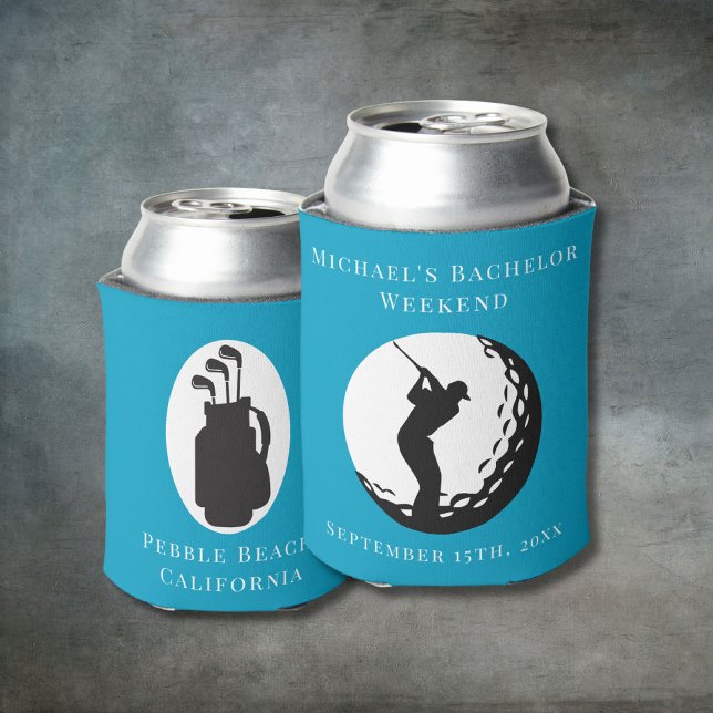 Personalisierter Dosenkühler | Bachelor Golf Weeke (Von Creator hochgeladen)