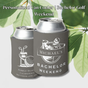 Personalisierter Dosenkühler   Bachelor Golf Weeke