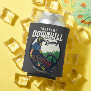 Personalisierter Downhill-Renn-Mountainbike-Trail Dosenkühler