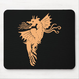 Personalisierter Drache Mousepad