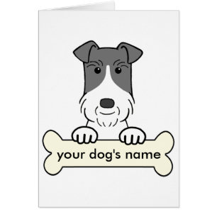 Personalisierter Drahtfox-Terrier