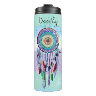 Personalisierter Dreamcatcher Thermosbecher