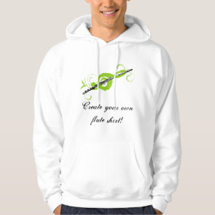 Personalisierter dreifacher Clef u. Flöte Hoodie