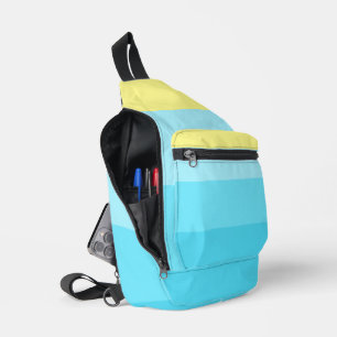 Personalisierter Druckknopfbeutel Crossbody Bag