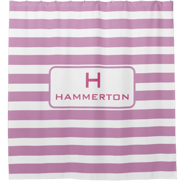 Personalisierter Duschvorhang mit Liner (Vorderseite)