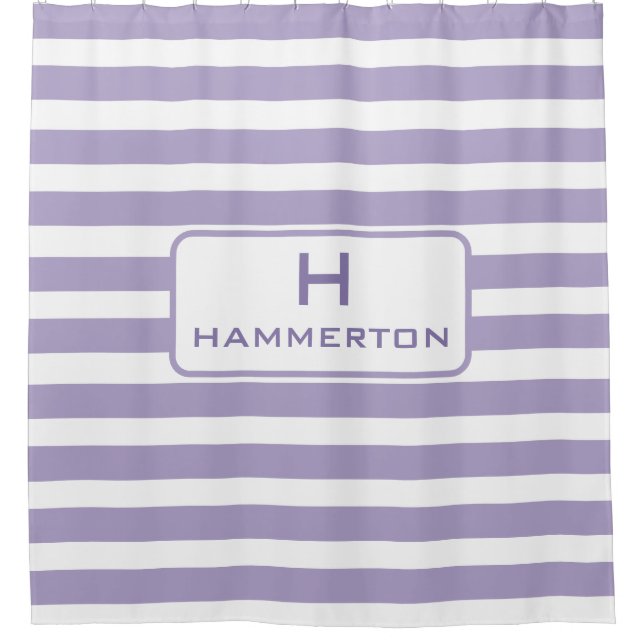 Personalisierter Duschvorhang mit Liner (Vorderseite)