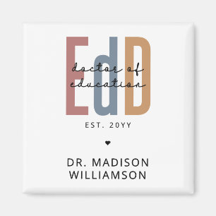 Personalisierter EdD-Doktor des Abschlusses Bildun Magnet
