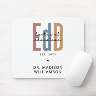 Personalisierter EdD-Doktor des Abschlusses Bildun Mousepad