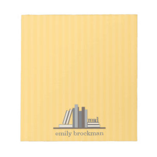 Personalisierter Editor der Bibliothek Notizblock