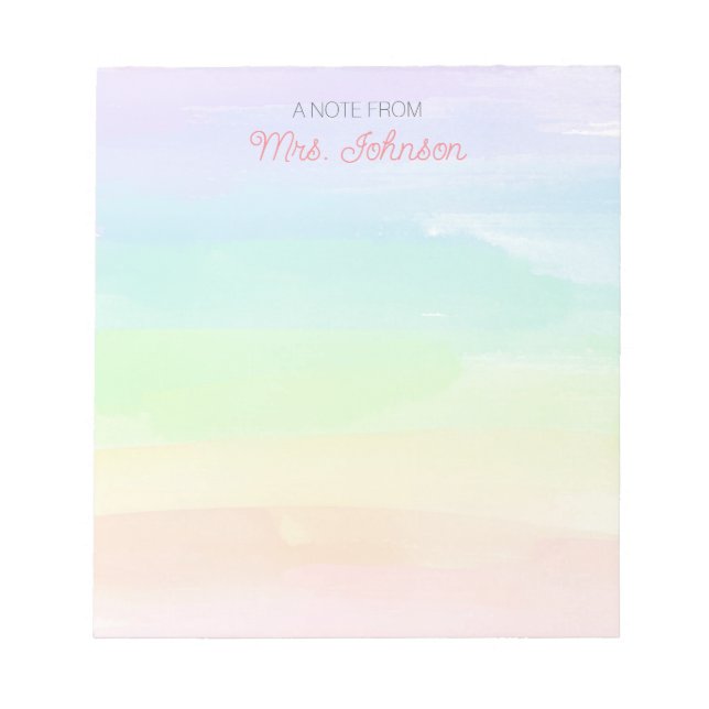 Personalisierter Editor für benutzerdefinierte Reg Notizblock (Vorderseite)