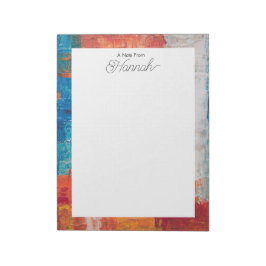 Personalisierter Editor Notizblock