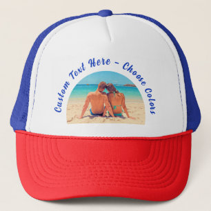 Personalisierter eigener Foto-Trucker Truckerkappe