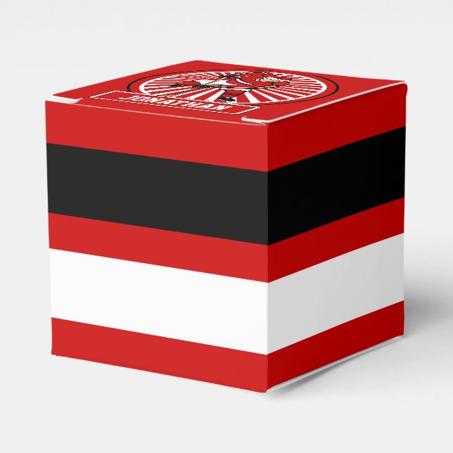 Personalisierter Eishockeyspieler Geschenkschachtel (Vorderseite)