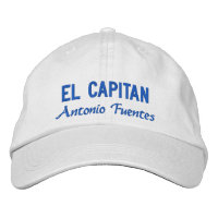 Personalisierter El Capitan Blauer Fischfang