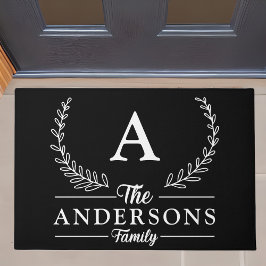 Personalisierter Elegant und klassischer Familienn Fußmatte