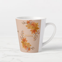 Personalisierter Eleganter Erntedank unterhaltsam Milchtasse