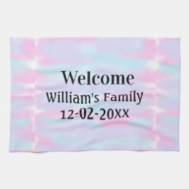 personalisierter Empfang Geschirrtuch