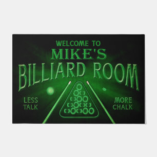 Personalisierter Empfang im Billiardzimmer Türmat Fußmatte